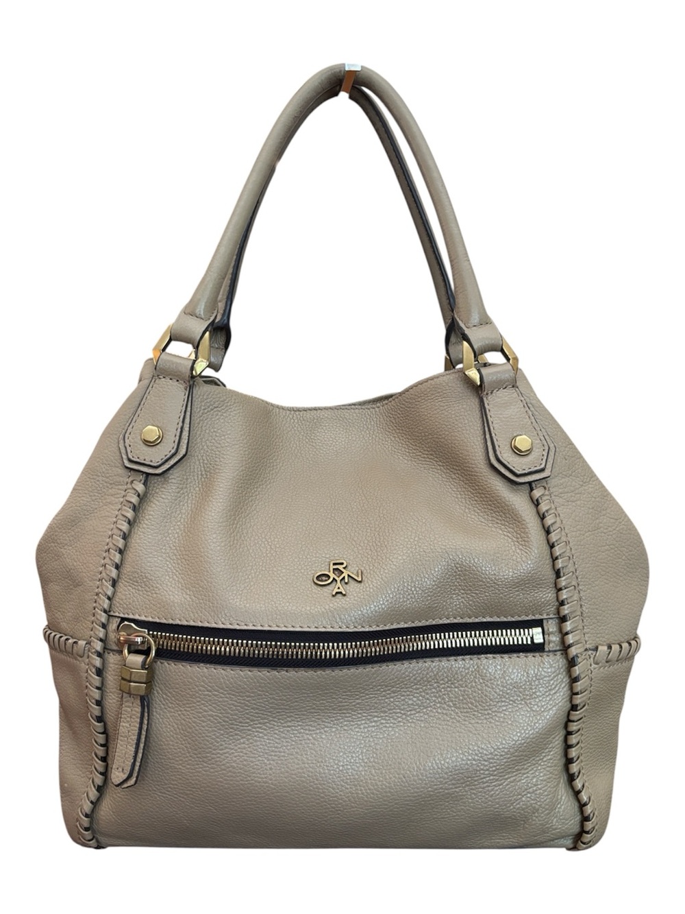Oryany Drew Pebble Leather Satchel w/Strap Excellent Condition